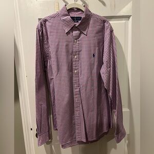 👔Ralph Lauren Multicolor Checkered Slim Fit Shirt